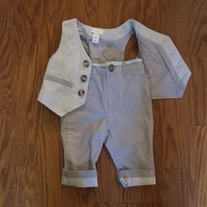 Baby pants and vest set